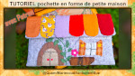 Apprenez à coudre une adorable pochette en forme de maison grâce à ce tutoriel couture accessible aux débutants !
